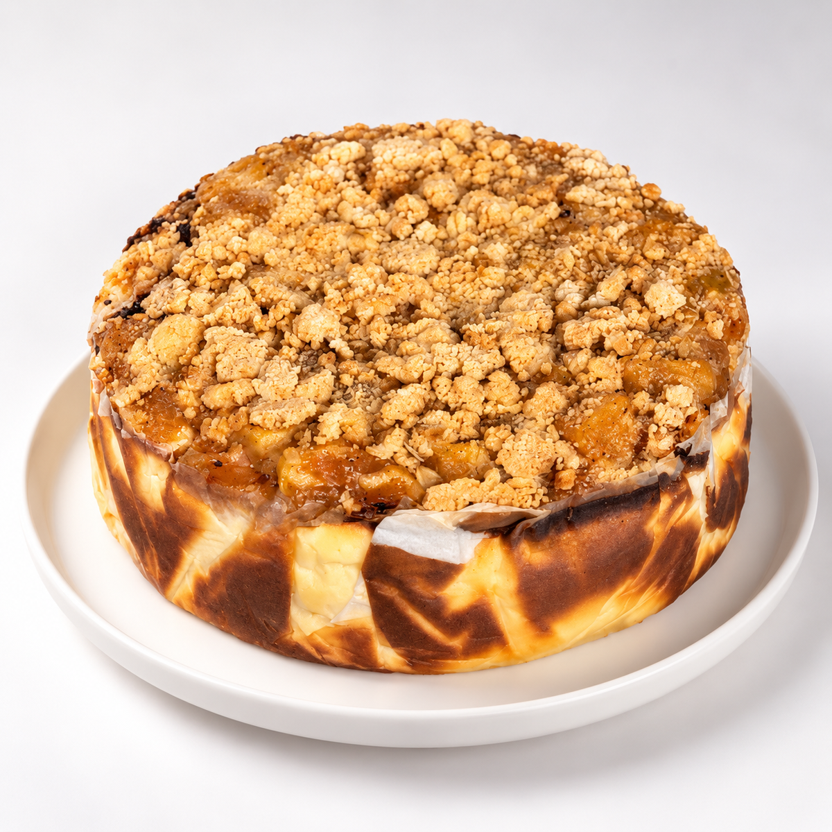 CHEESECAKE VASCO DE PIE DE MANZANA