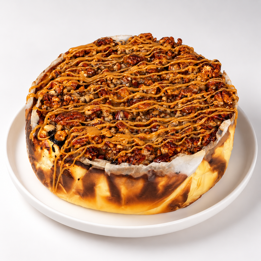 CHEESECAKE VASCO DE PIE DE PECANS