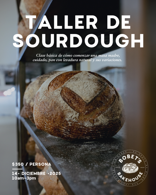 Taller: Sourdough 101 (DEC 14)