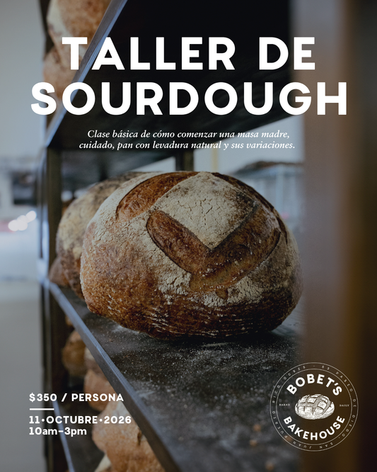Taller: Sourdough 101 (OCT 11)